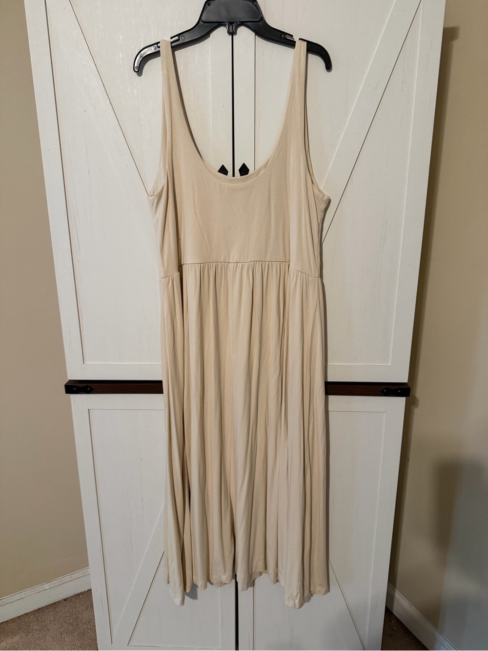 a new day Beige Scoop-Neck Sleeveless Maxi Dress